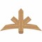 Ekena Millwork Alberta Smooth Timber Gable Bracket, Western Red Cedar, 48"W x 26"H x 5 1/2"D x 5 1/2"F, 13/12 Pitch GBW048X26X0606ALB00SWR - alternate 1
